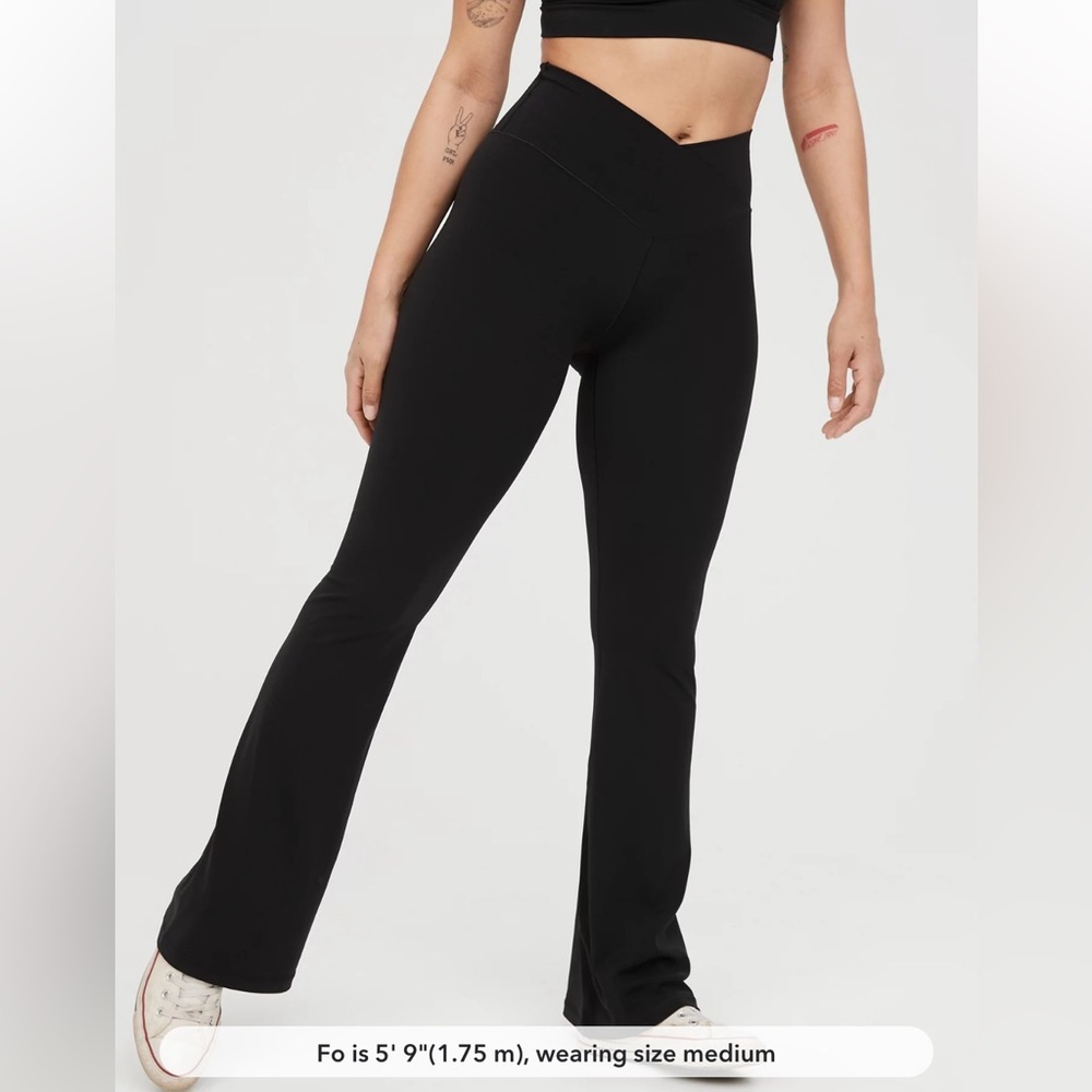 Aerie offline high waisted flare leggings